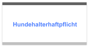 Hundehalterhaftpflicht
